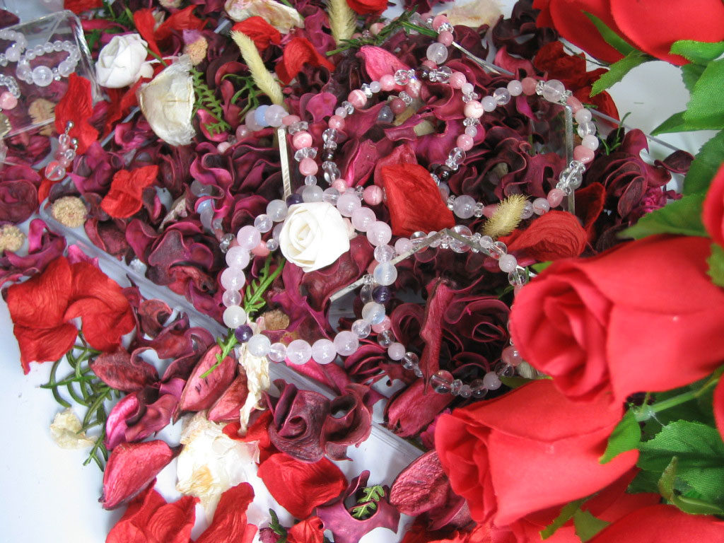 SVアクセサリー（ローズクォーツ／ブルームーストーン）